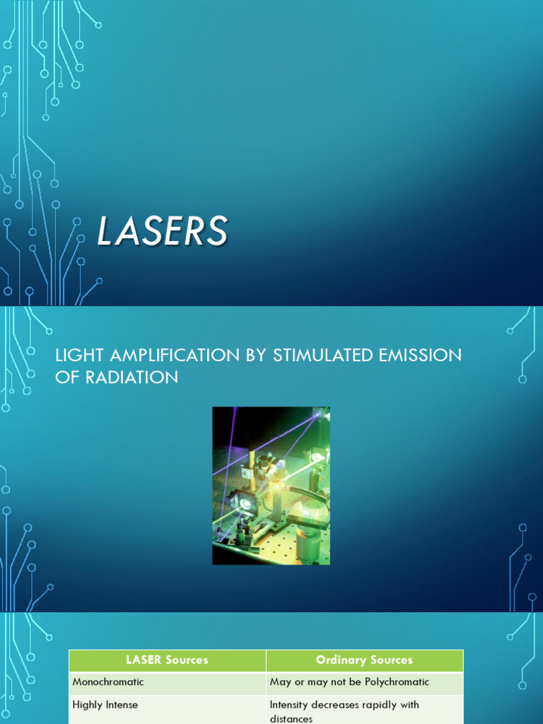 LASERS For Engeenering Physics | PDF | Laser | Holography