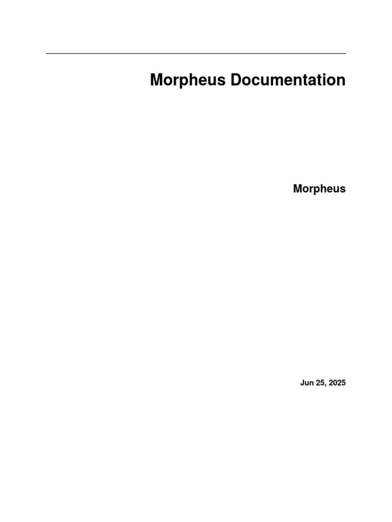 Morpheus VM Essentials v8.0.6 Overview | PDF | Computer Network ...