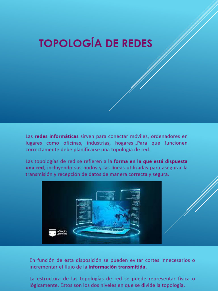 Tipos y Estructura de Topologías de Red | PDF | Red de computadoras ...
