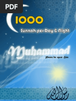 En 1000 Sunnah Per Day and Night