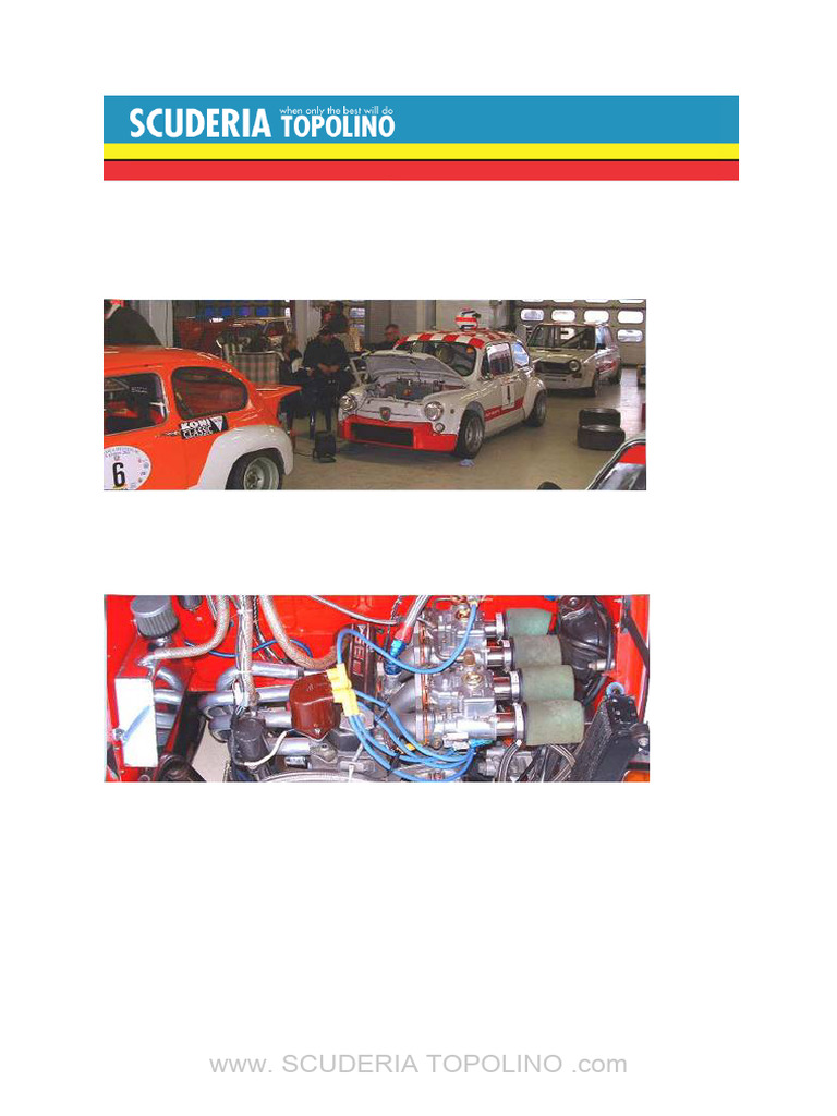 Scuderia Topolino | PDF | Carburetor | Piston