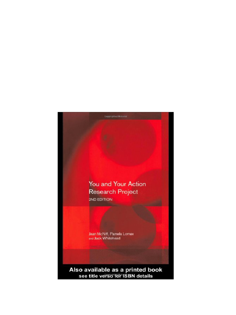 You and your action research project 2nd edition Jean Mcniff pdf You and your action research project 2nd edition Jean Mcniff pdf