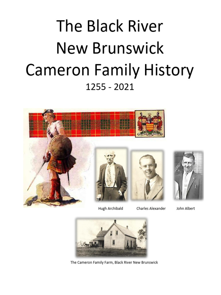 Cameron Family History: 1255-2021 | PDF | Highlands And Islands Of ...