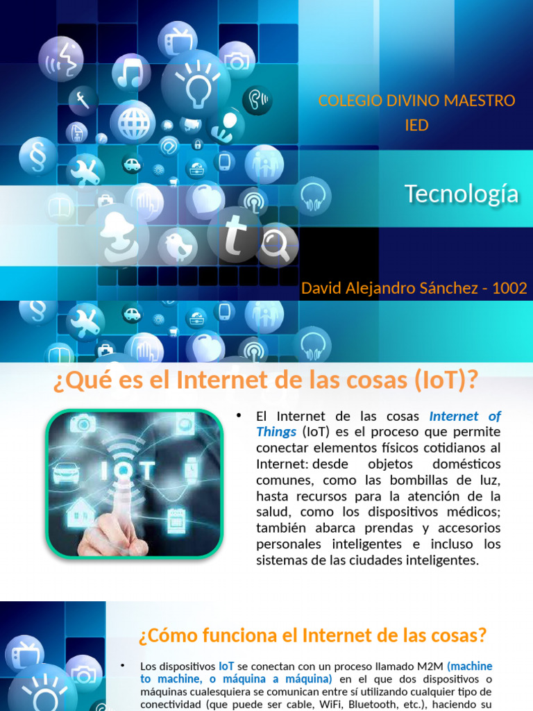Introducción al Internet de las Cosas (IoT) | PDF | Computación en la ...