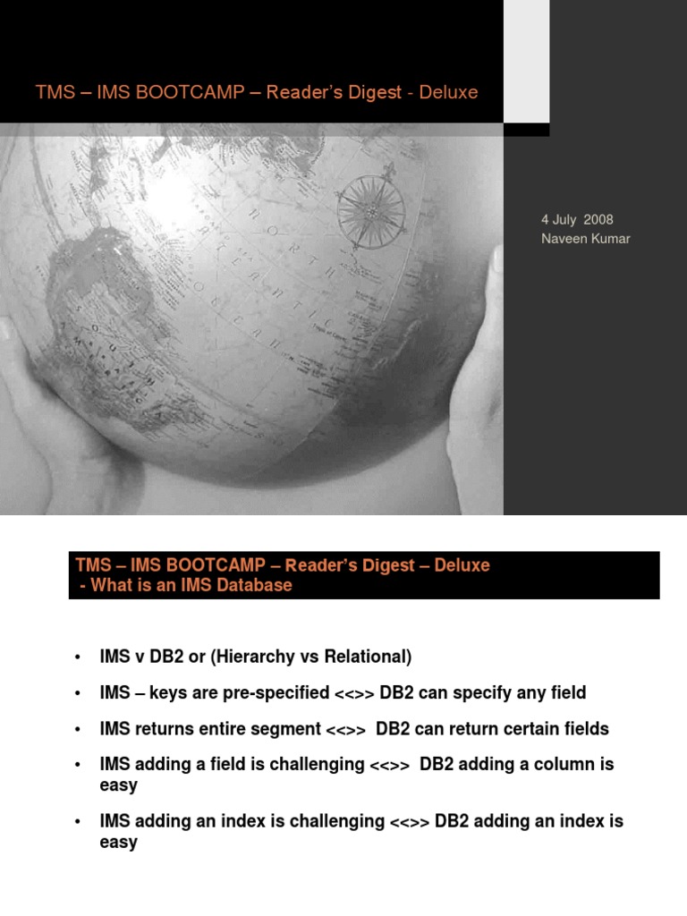 IMS Database Bootcamp Guide | PDF | Databases | Data