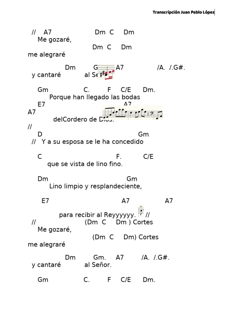 Me Gozare - Marcos Witt | PDF