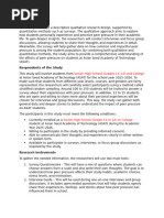 Quantitative Research Instrument Example | PDF | Survey Methodology ...
