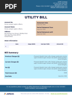 Utility Bill Authorization Letter Template | PDF | Finance & Money ...