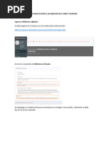 Acceso a la Biblioteca Digital UnADM | PDF | Informática