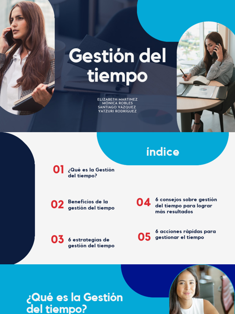 Estrategias Efectivas de Gestión del Tiempo | PDF | Gestión del tiempo ...