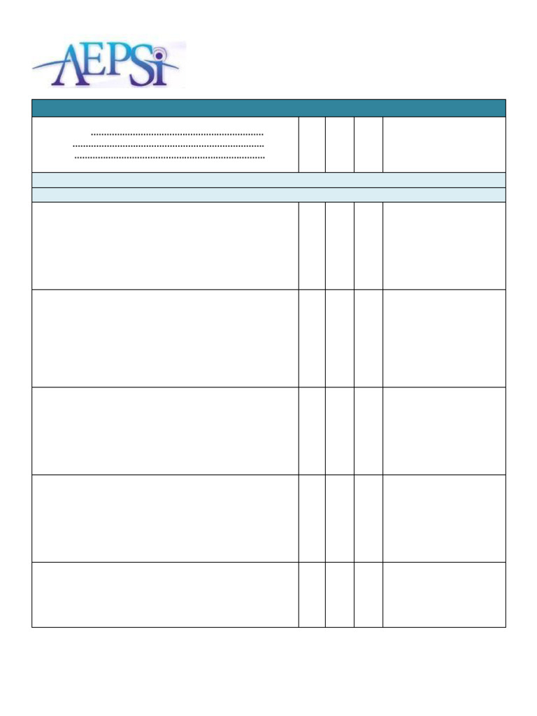 Aeps Level 2 Record Form | PDF | Word | Sweater