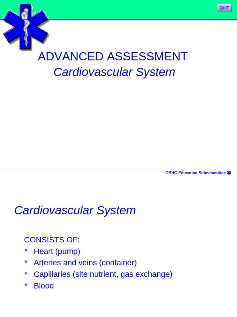 010 OBHG Cardiology - 11-2006 | PDF | Heart Valve | Heart
