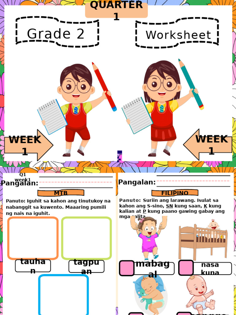 q1 Week1 Worksheets | PDF