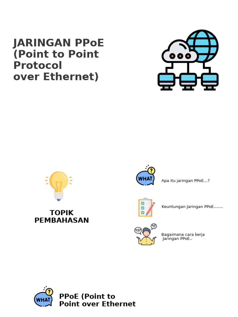 JARINGAN PPoE | PDF