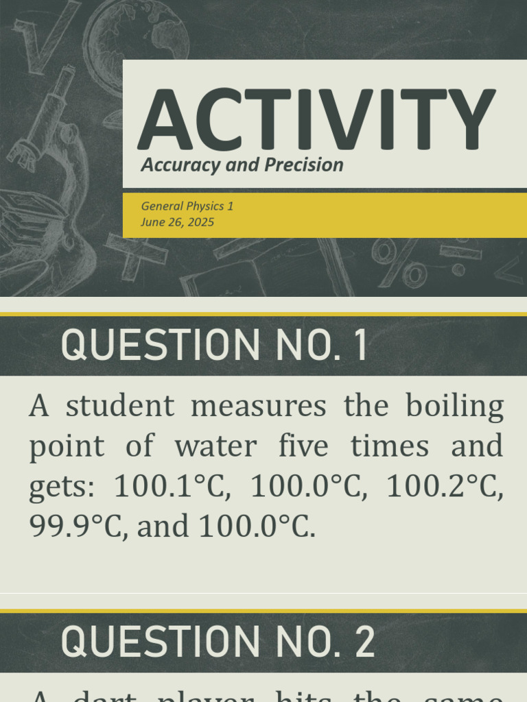Understanding Accuracy and Precision Errors | PDF