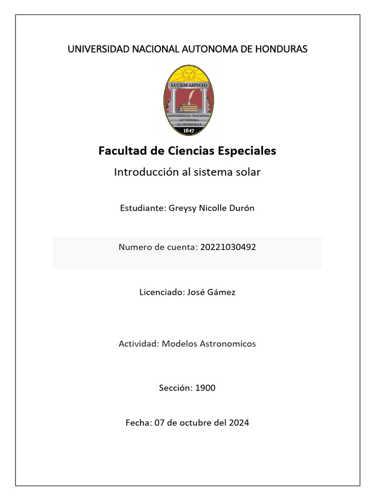 Modelos Astronómicos a lo Largo de la Historia | PDF | Heliocentrismo ...