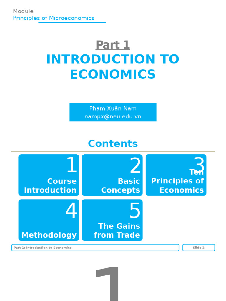 Introduction to Microeconomics Principles | PDF | Economics ...
