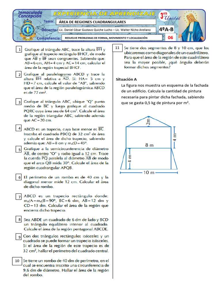 04 Area Cuadrangular 02 | PDF