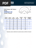 Long Radius 90° Elbow Dimensions Chart | PDF | Pipe (Fluid Conveyance ...
