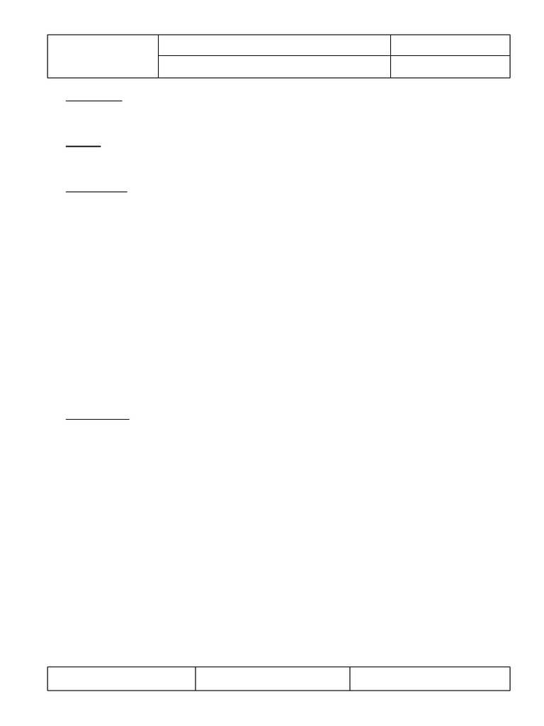 Objective | PDF