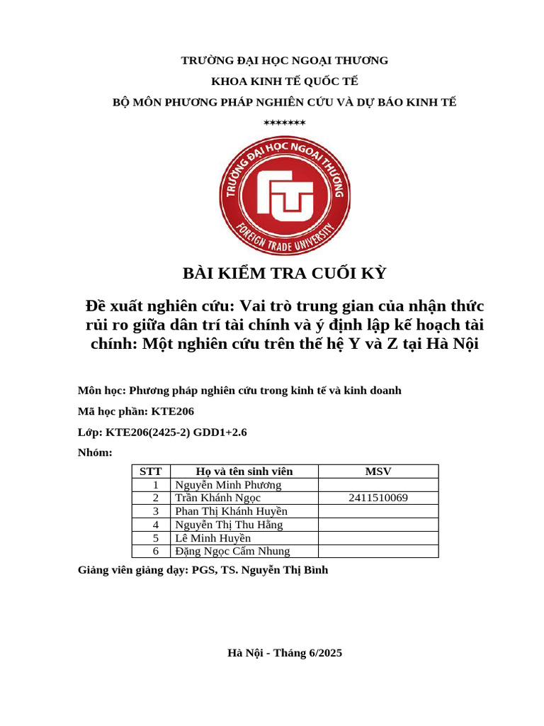 PPNC Nhóm 2 | PDF