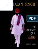 Harbhajan Singh The Journey of A Legend by Deepak Singh Released by President of India
