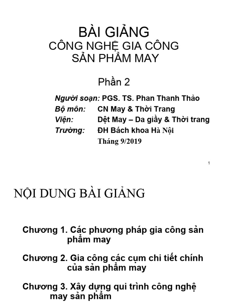 Cong Nghe Gia Cong San Pham May BG CNM Phan 2 (Cuuduongthancong - Com ...