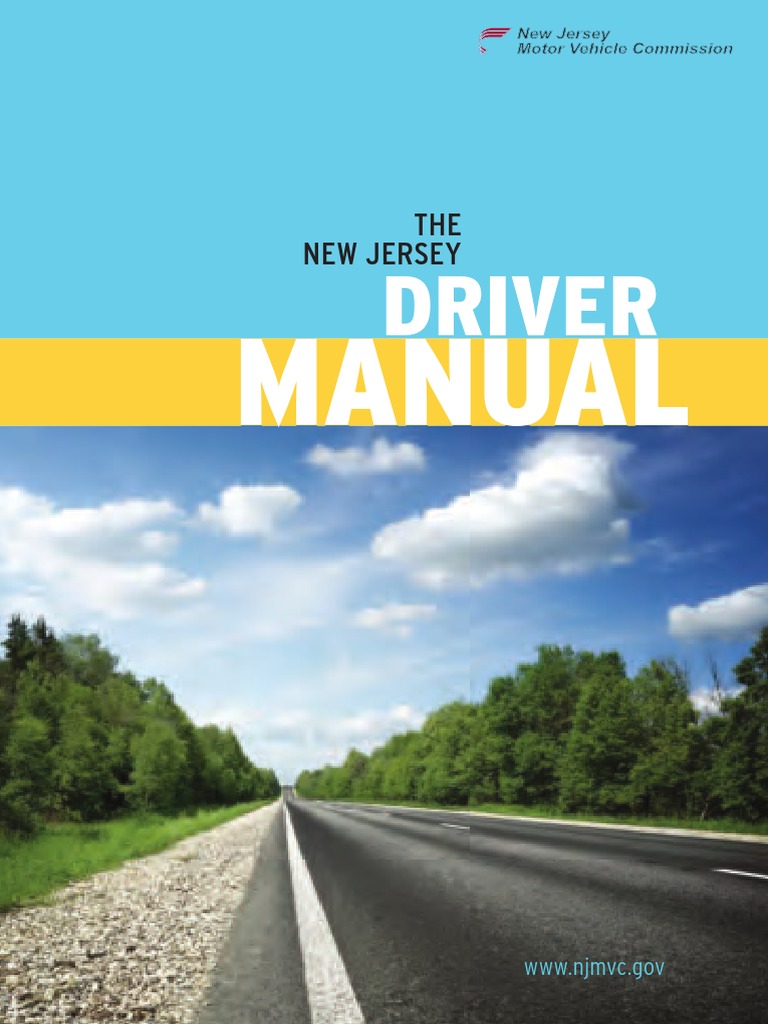 New Jersey Driving License Manual
