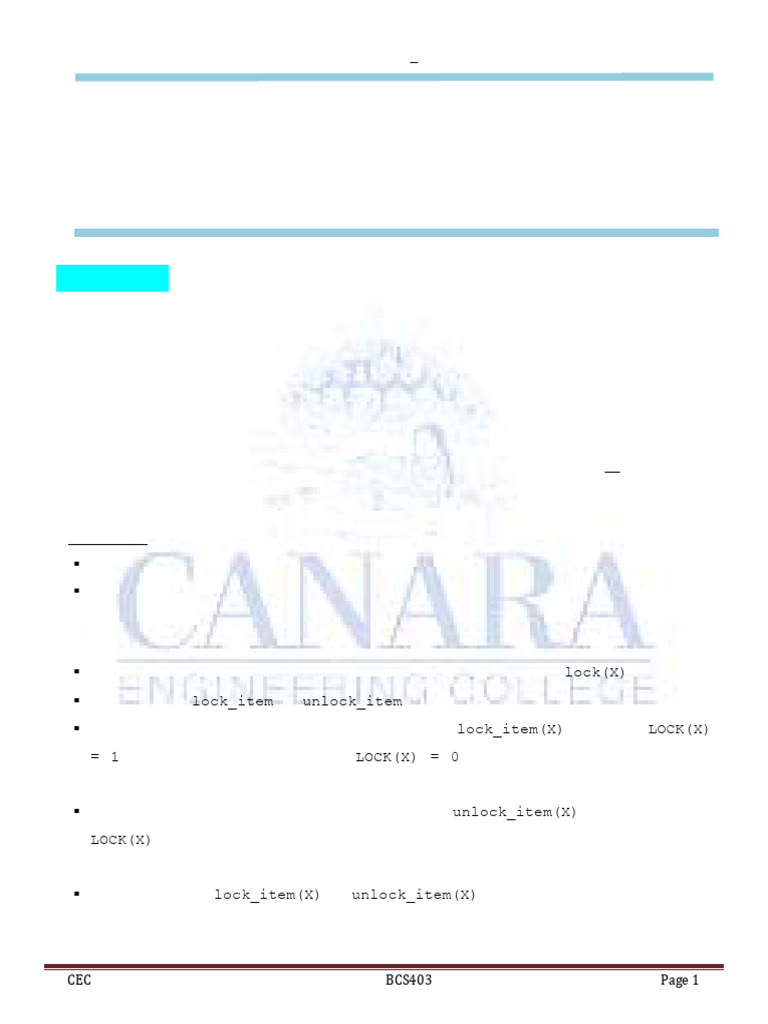 BCS403 - MODULE 5 Compressed | PDF | Database Transaction | No Sql