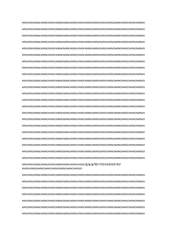 Document with Repeated Patterns | PDF