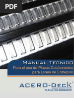 Download Manual Acero Deck Metal Deck by Carlos Heredia Carlos SN88128425 doc pdf