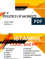 TRM 282 Travel Industry: Politics of Mobility
