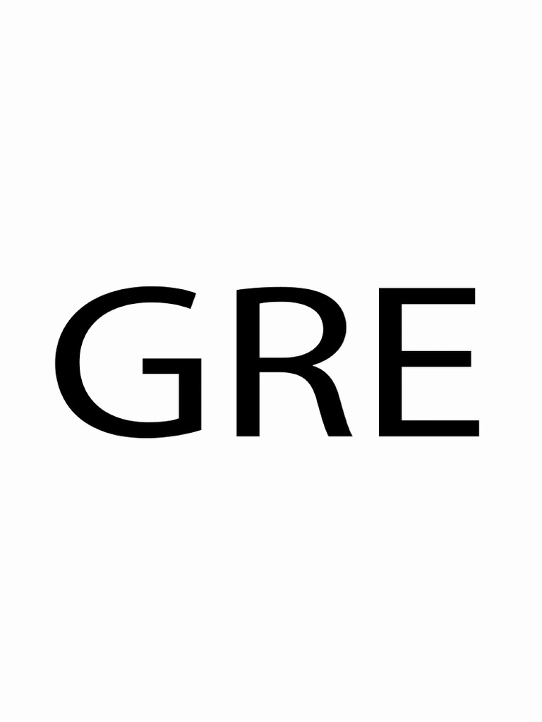 Gre verbal reasoning pdf