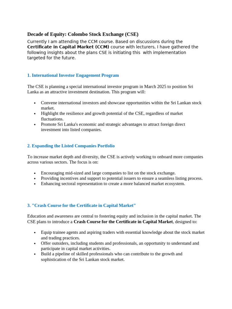 Decate of CSE | PDF