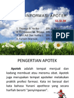 SISTEM INFORMASI APOTEK