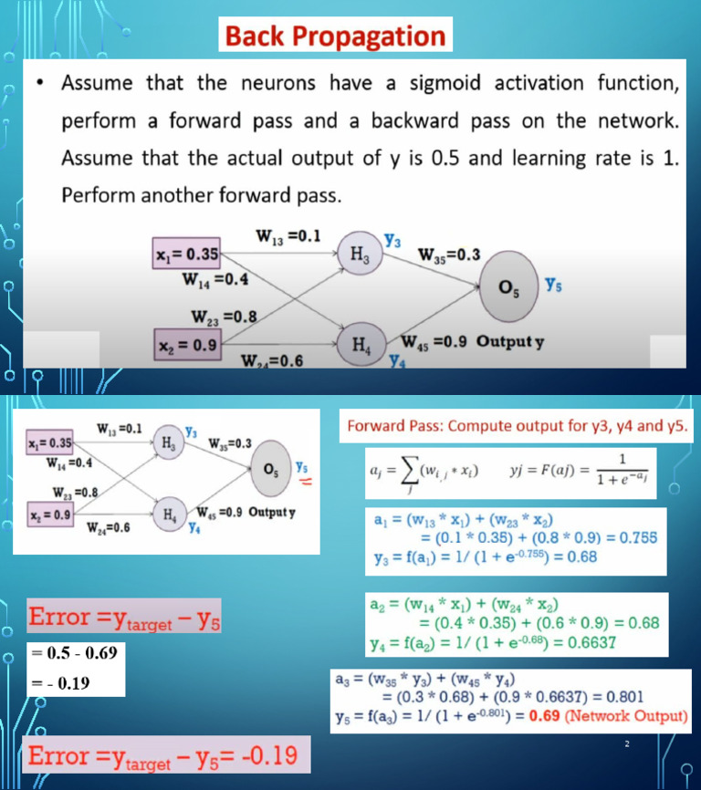 4-A Forward Propagation | PDF