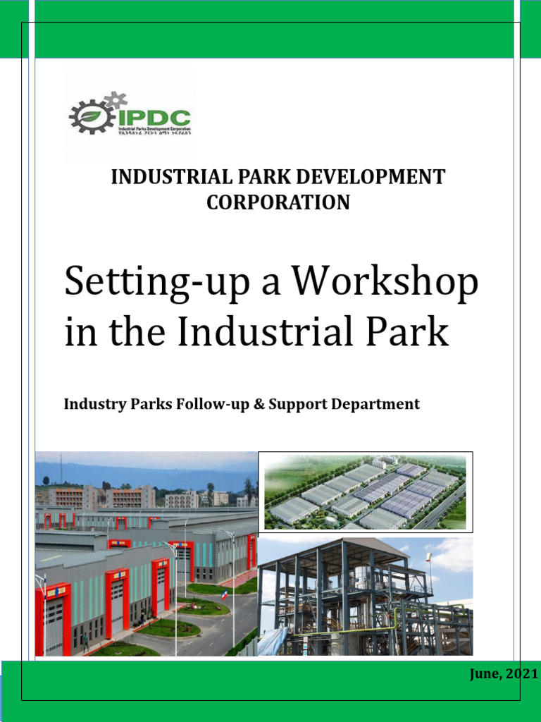 Workshop Setup in Industrial Parks | PDF | Basement | Shed