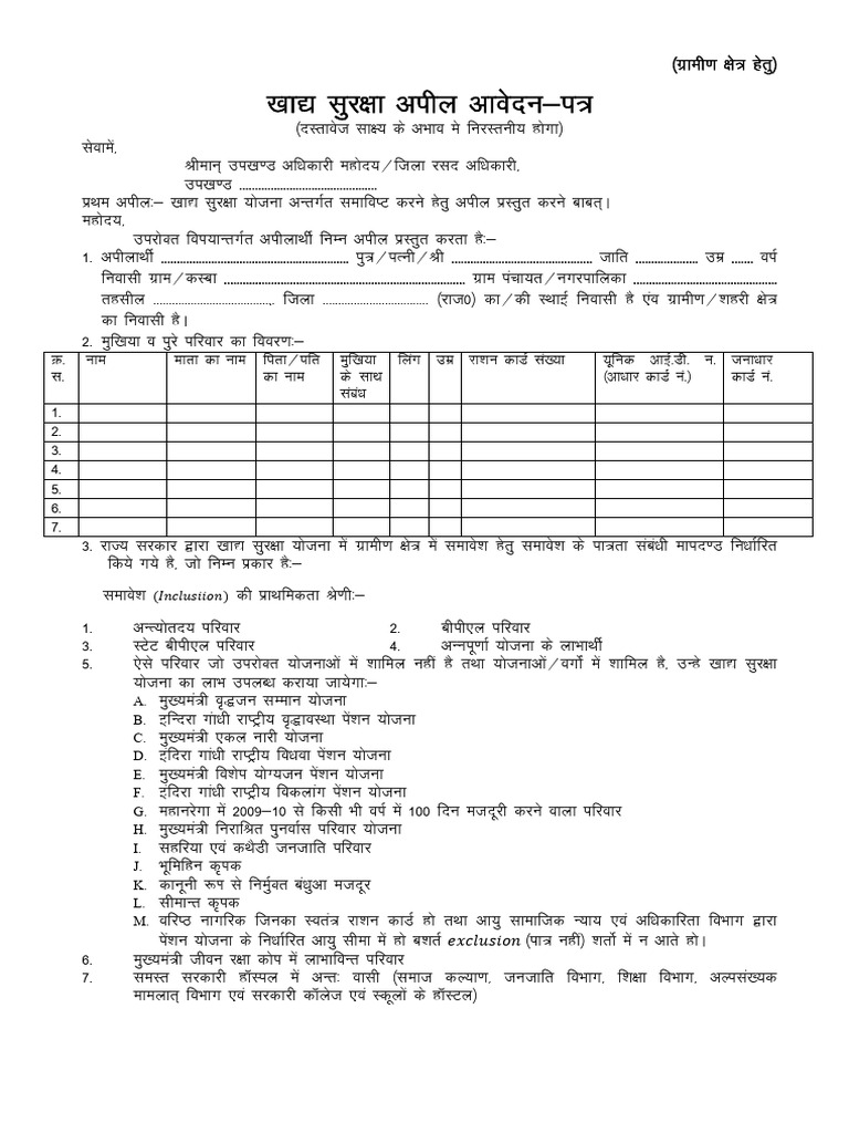 Khadya Suraksha Report Form PDF | PDF