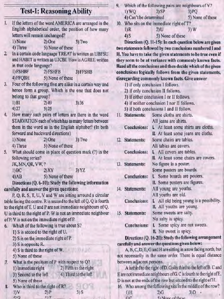 Previous Year Question Papers Guide | PDF