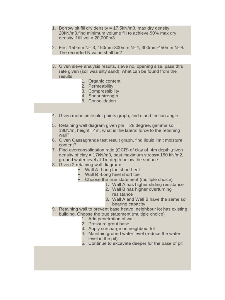 Geotechnical and Foundation | PDF | Deep Foundation | Soil