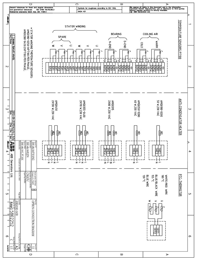 ABB Alternator Diagrams | PDF