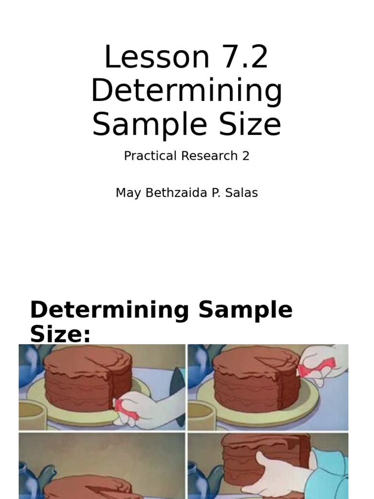 Cochran's Sample Size Formula Explained | PDF | Sampling (Statistics ...