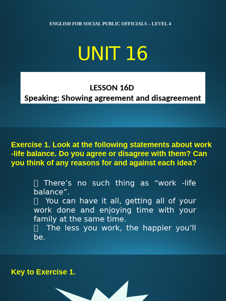 Unit 16. Lesson 16D | PDF
