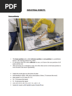 Robot Home Position Standard Procedure | PDF | Computing