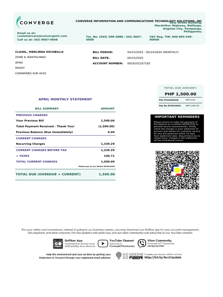 April Monthly Statement | PDF | Economies | Money