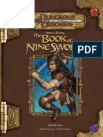 D&D 3.5 - Tome of Battle - Book of Nine Swords
