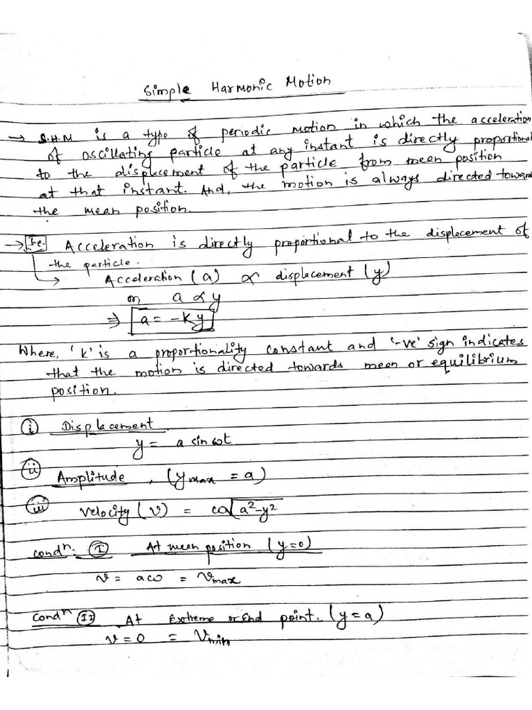 Physics 1st Semester Study Notes Nepal | PDF