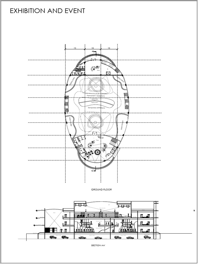 Exhibition Floor Plan Overview | PDF | Architectural Design | Architecture