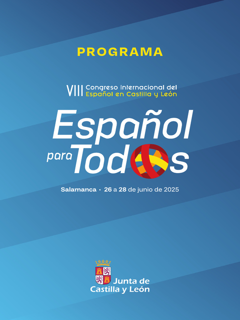 Programa Congreso El Español de Todos 2025 | PDF | Enseñando ...