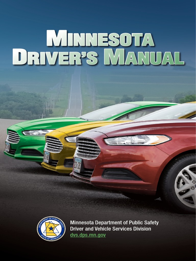 Minnesota Drivers Manual Minnesota Drivers Handbook PDF Driver's